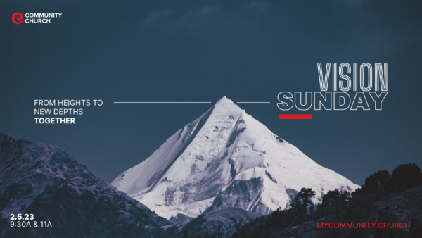 Vision Sunday || A Mountaintop Experience Image